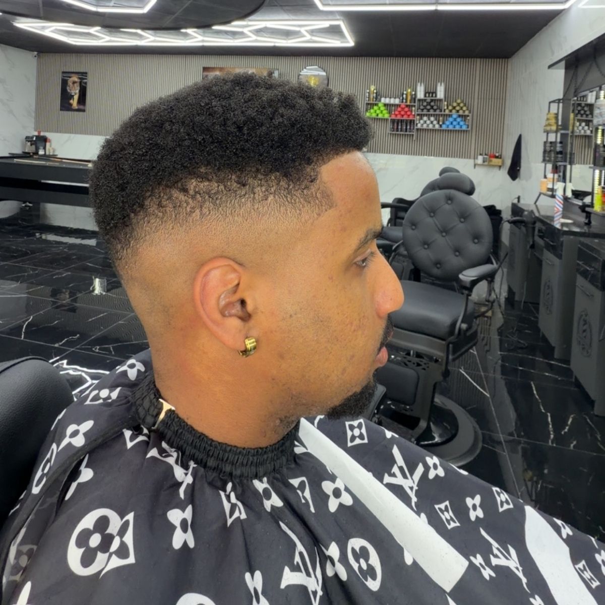 Moderne fade bij Master Barbershop Arnhem