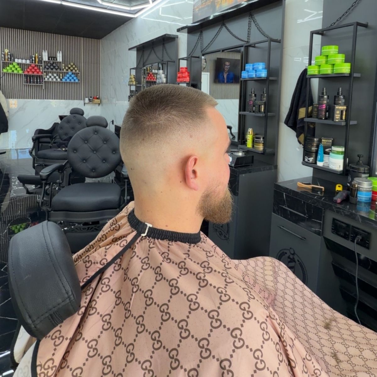 Strakke fade en baard uitgevoerd in Arnhem